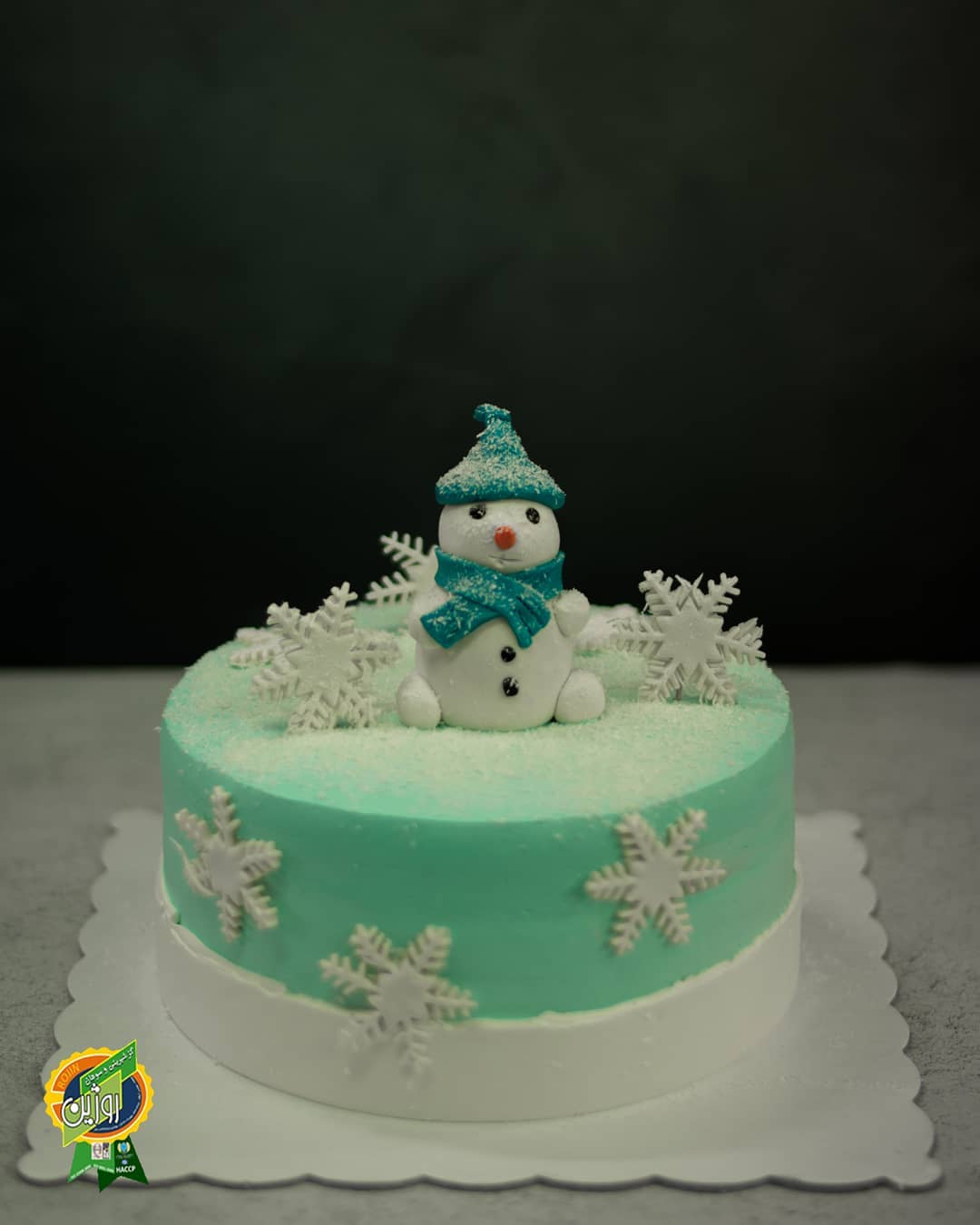 کیک تولد زمستانی